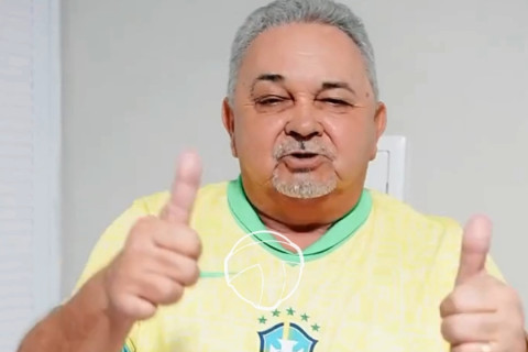 Prefeito Meu Deus entra na trend da Copa e convida população para assistir Brasil x Marrocos em telão