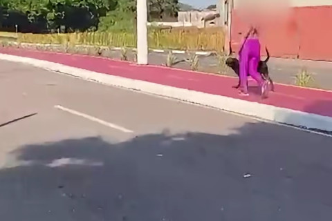 Título:  Discussão entre homem e mulher termina com agressão a pedrada em Bragança Paulista