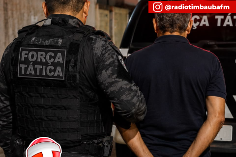 Força Tática cumpre mandado e prende acusado de estupro de vulnerável em Nova Russas