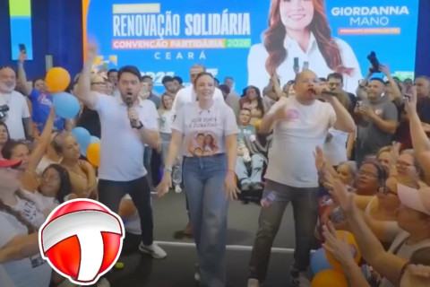Giordanna Mano demonstra força política ao comandar convenção da Federação Renovação Solidária no Ceará